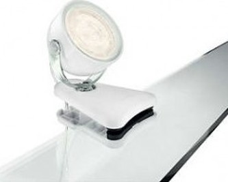 BODOVÁ LED LAMPIČKA S KLIPEM 53231/31/16 bílá 1x3W