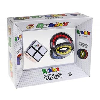 Rubikova kostka 2x2 + skladánka prsteny