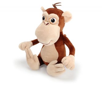 Statečná autíčka Plyšový opičák