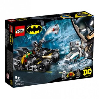 LEGO Super Heroes 76118 Mr. Freeze™ vs. Batman na Batmotorce™