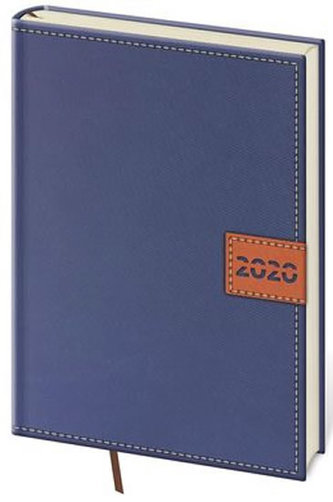 Diář 2020 - Toledo/týdenní A5/modrá