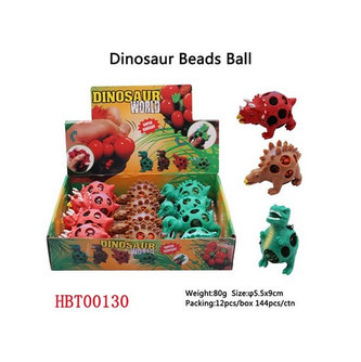 Dinosaurus kuličkami-mačkací(75g),display 12 ks