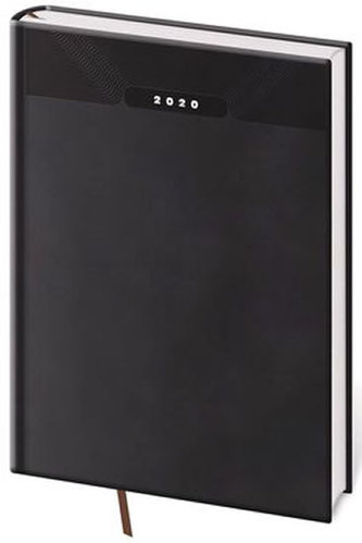 Diář 2020 - Print/týdenní A5/černá