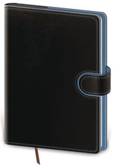Diář 2020 - Flip/týdenní/kapesní/černo/modrá