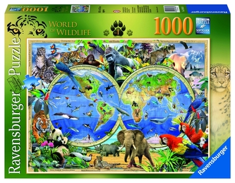Svět divočiny; 1000 dílků