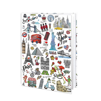Záznamová kniha A5 Cities