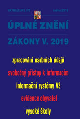 Aktualizace V/2 - Úplné znění zákony V. 2019