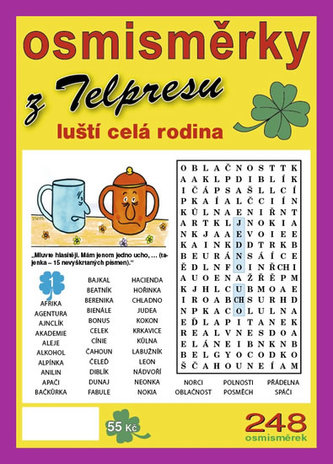Osmisměrky z Telpresu luští celá rodina 1/19 - 248 osmisměrek