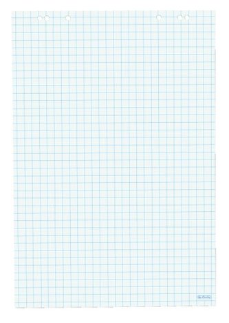 Herlitz - Blok Flipchart 68x99/20 listů, čtvereček