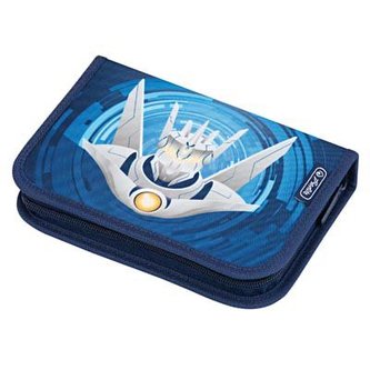 Herlitz - Plný penál, 2 chlopně, Robot