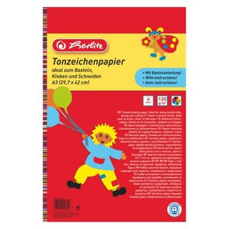 Herlitz - Barevné papíry A3/10 listů