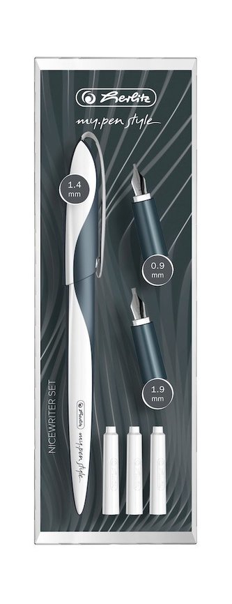 Herlitz - Kaligrafické plnící pero černé