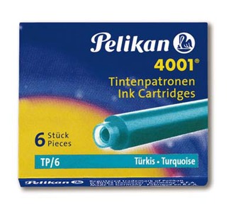 Inkoustové bombičky Pelikan 4001 TP/6