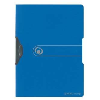 Herlitz - Desky s klipem A4, modré