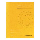 Herlitz - Rychlovazač A4, prešpánový, žlutý