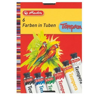 Herlitz - Tempery 6 barev Herlitz - Tempery 6 barev
