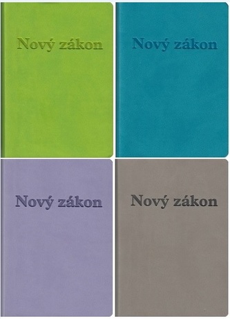 Nový zákon a Žalmy (svetlozelená, tyrkysová, fialová, sivá obálka)