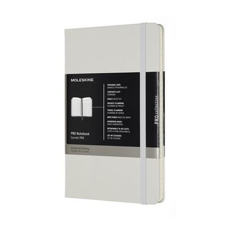 Moleskine: Professional diář-zápisník šedivý L