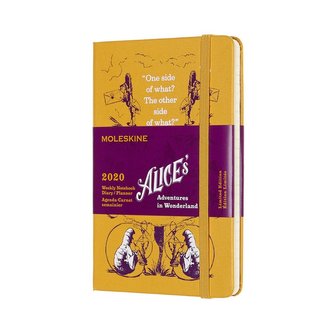 Moleskine: Alenka v říši divů plánovací zápisník 2020 S