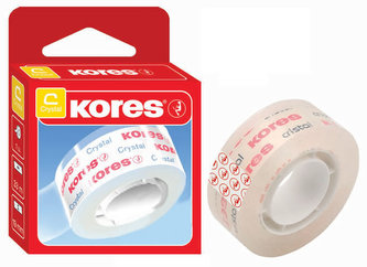 Kores Crystal lepicí páska 33 m x 19 mm v krabičce