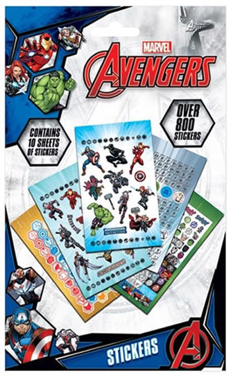 Avengers - Set 800 samolepek Avengers - Set 800 samolepek