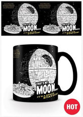 Star Wars - Proměňovací hrnek - That´s No Moon