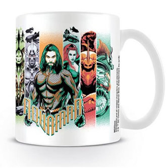 Keramický hrnek Aquaman - Charaktery