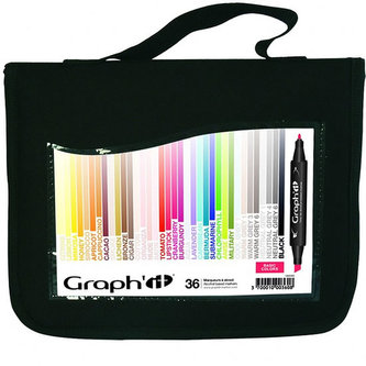 Graph´it Set alkoholových popisovačů, 36ks – Basic