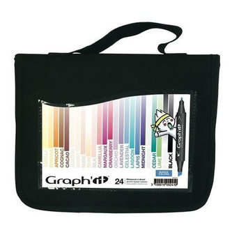 Graph´it Set alkoholových popisovačů, 24ks – Manga