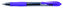 Gelové pero "G-2",fialová, 0,32 mm, stiskací mechanismus, PILOT