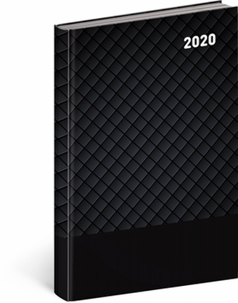 Denní diář Cambio Classic 2020 černý