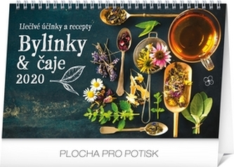 Stolový kalendár Bylinky a čaje 2020