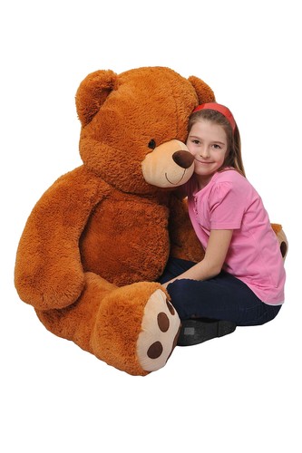 Medvěd 135 cm čokoládový