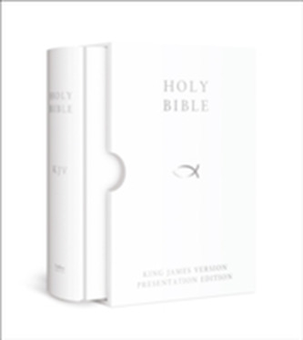 HOLY BIBLE: King James Version (KJV) White Presentation Edition