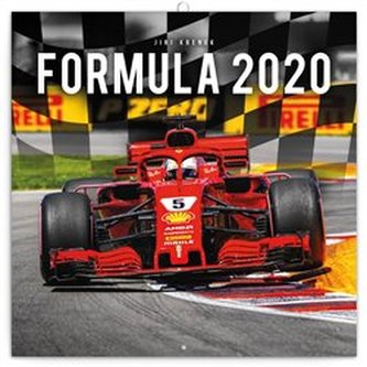 Poznámkový kalendář Formule 2020