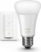 HUE sada ŽÁROVKA E27 A19 White Ambiance 10,5W + Dimm Switch 8718696678404