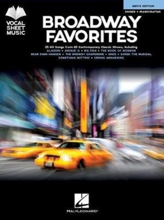 BROADWAY FAVORITES MENS EDITION VOCAL BK