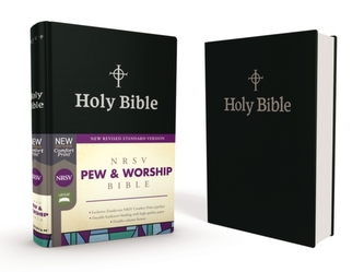 NRSV, Pew and Worship Bible, Hardcover, Black, Comfort Print