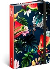 Diář 2020 - Meloun - týdenní, 11 × 16 cm