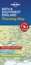 Lonely Planet Bath & Southwest England Planning Map