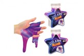 Sliz - hmota třpytivá Galaxy 450g hvězda 14cm v plastové dóze