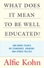 What Does It Mean To Be Well Educated?