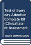 TEST OF EVERYDAY ATTENTION COMPLETE KIT