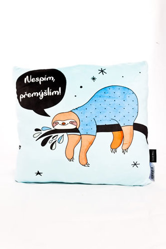 Polštář plyšový Lenochod