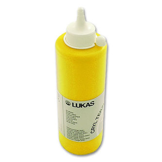 LUKAS akrylová barva TERZIA - Cadmium yellow light 500 ml