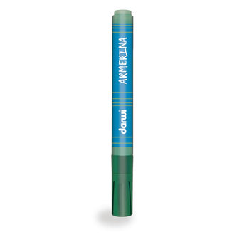 DARWI ARMERINA fixy na porcelán bez vypalování - Tmavě zelená 6 ml DARWI ARMERINA fixy na porcelán bez vypalování - Tmavě zelená 6 ml