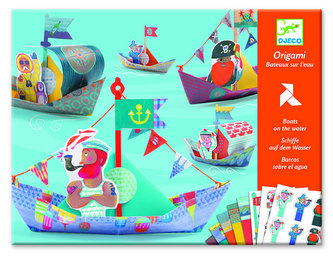 Djeco Origami skládačka plovoucí lodě