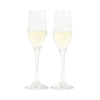 Svatební skleničky na sekt