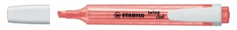 Zvýrazňovač "Swing Cool", červená, 1-4 mm, STABILO
