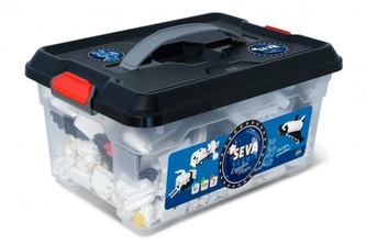 Stavebnice Seva  Vesmír Expedice Mars plast 1015ks, 40x30x20cm